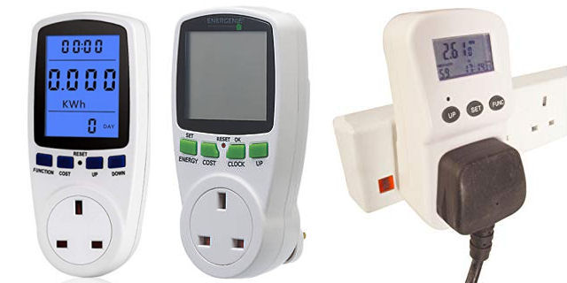 Energy monitoring plugs